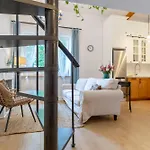 Apartment Charming 2-level Loft In Cracow Krakau